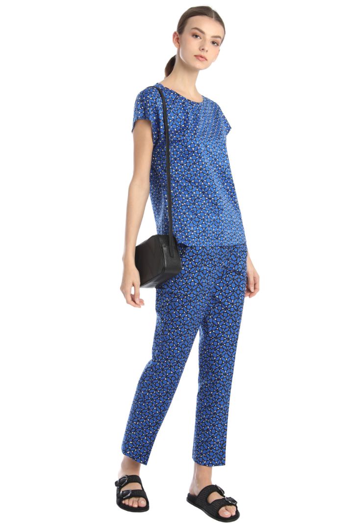 Pantaloni in gabardine - BLUETTE - Fashion Market