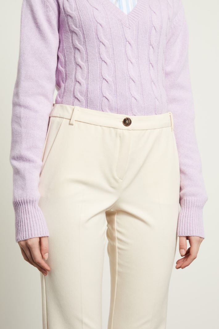 Pantaloni a sigaretta  Fashion Market - 3