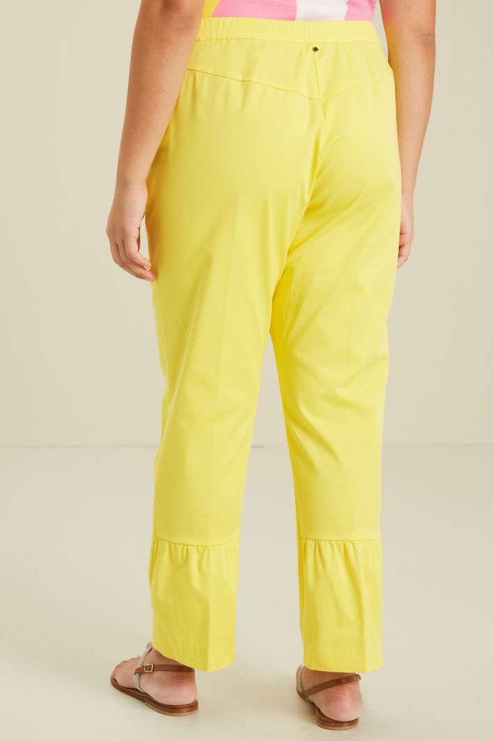 Pantaloni flare in cotone Fashion Market - 4