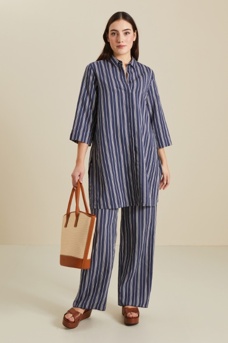 Pantaloni in misto viscosa Fashion Market