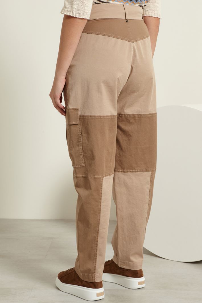 Pantaloni patchwork Fashion Market - 4
