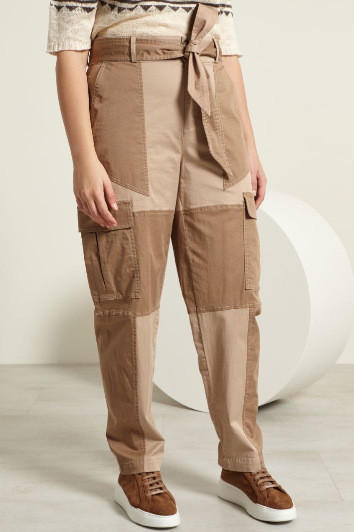 Pantaloni patchwork Fashion Market - 2