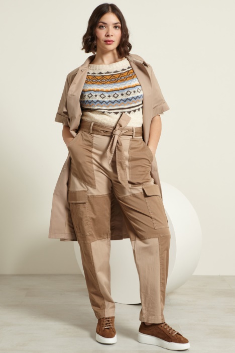 Pantaloni patchwork Fashion Market