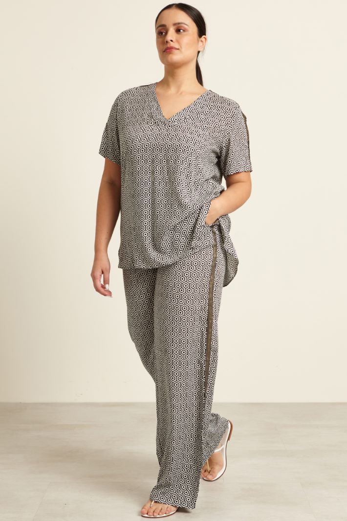 Pantaloni in viscosa  Fashion Market