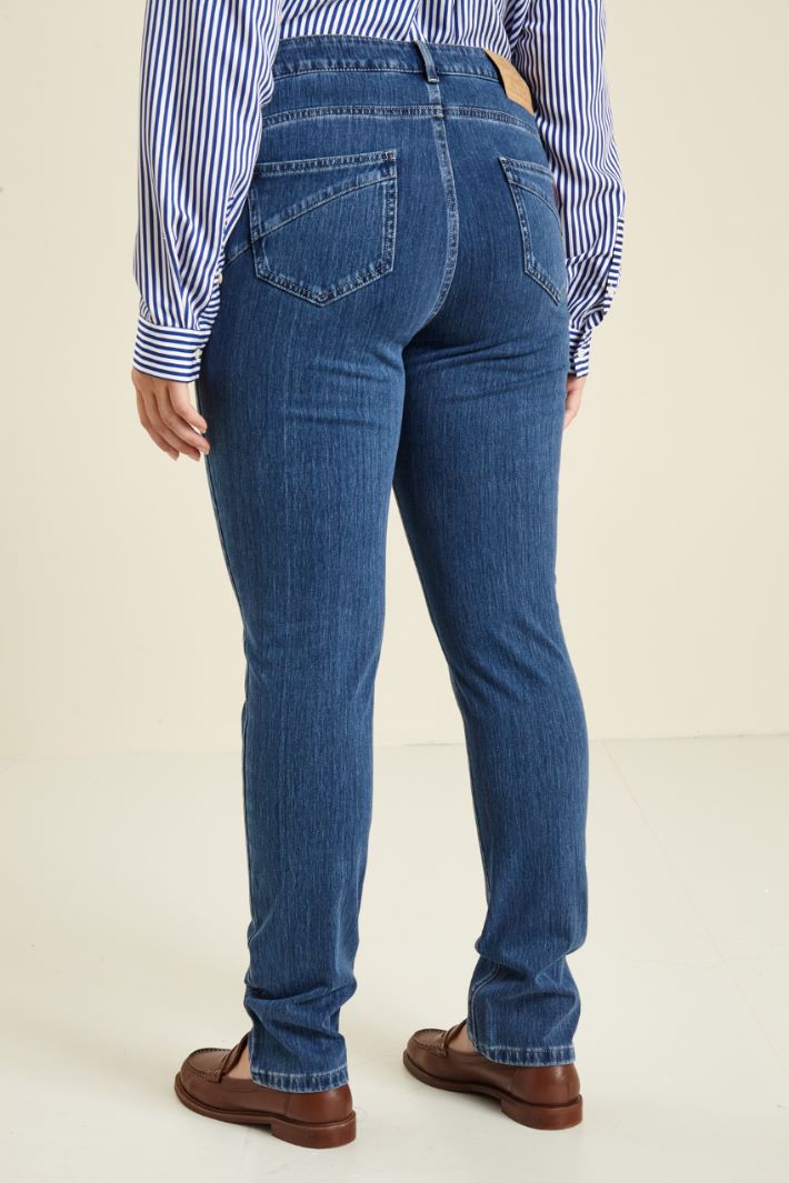 Jeans skinny in jersey denim Fashion Market - 4