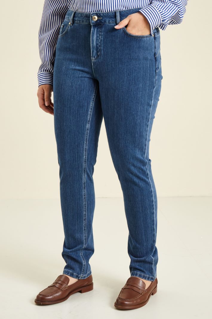 Jeans skinny in jersey denim Fashion Market - 2