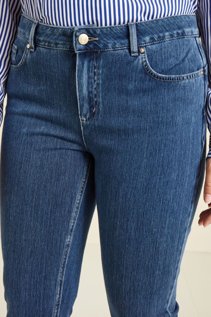 Jeans skinny in jersey denim Fashion Market - 3