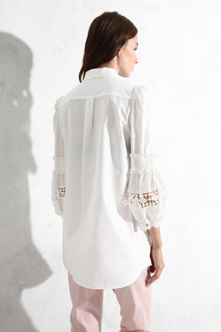 Camicia in popeline di cotone Fashion Market - 4