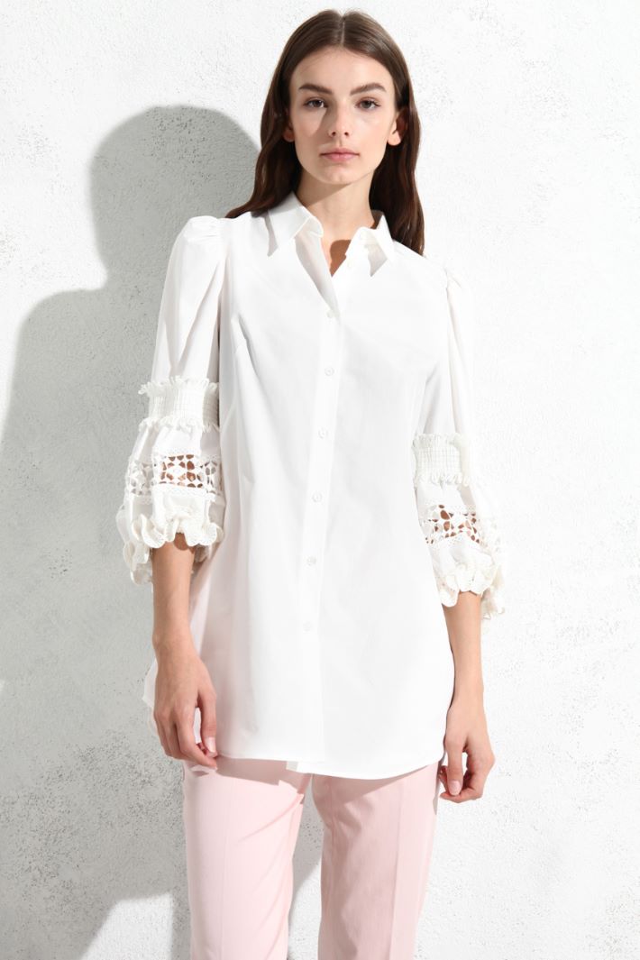Camicia in popeline di cotone Fashion Market - 2