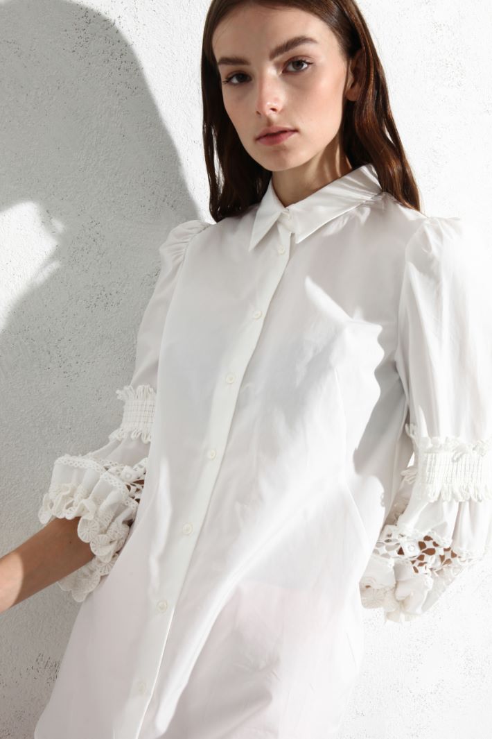 Camicia in popeline di cotone Fashion Market - 3