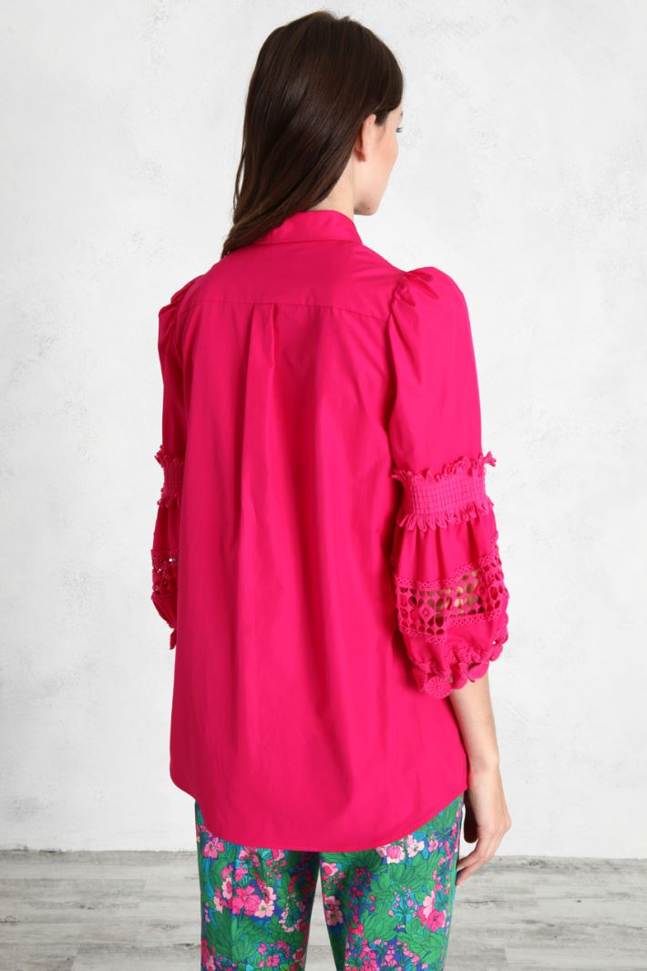 Camicia in popeline di cotone Fashion Market - 4