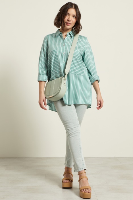 Camicia con tasche applicate  Fashion Market