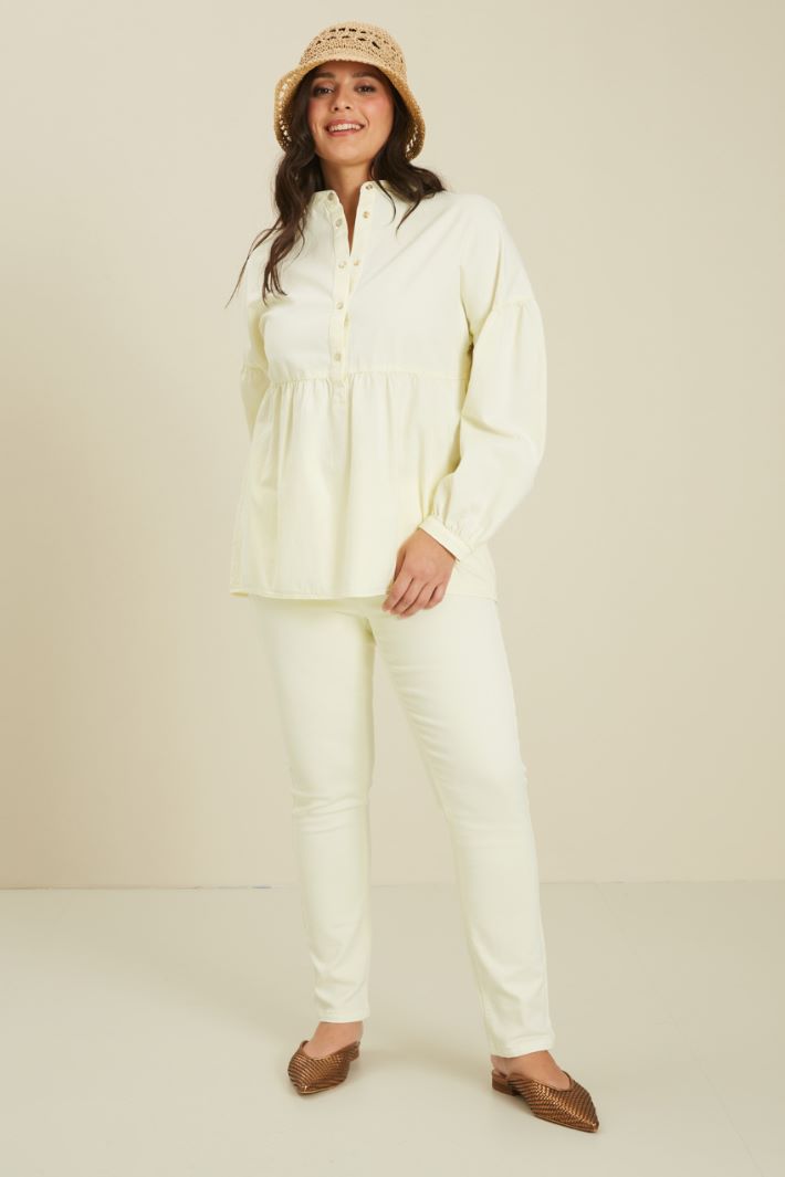 Casacca in gabardina di cotone Fashion Market