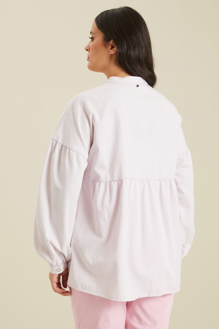 Casacca in gabardina di cotone Fashion Market - 4