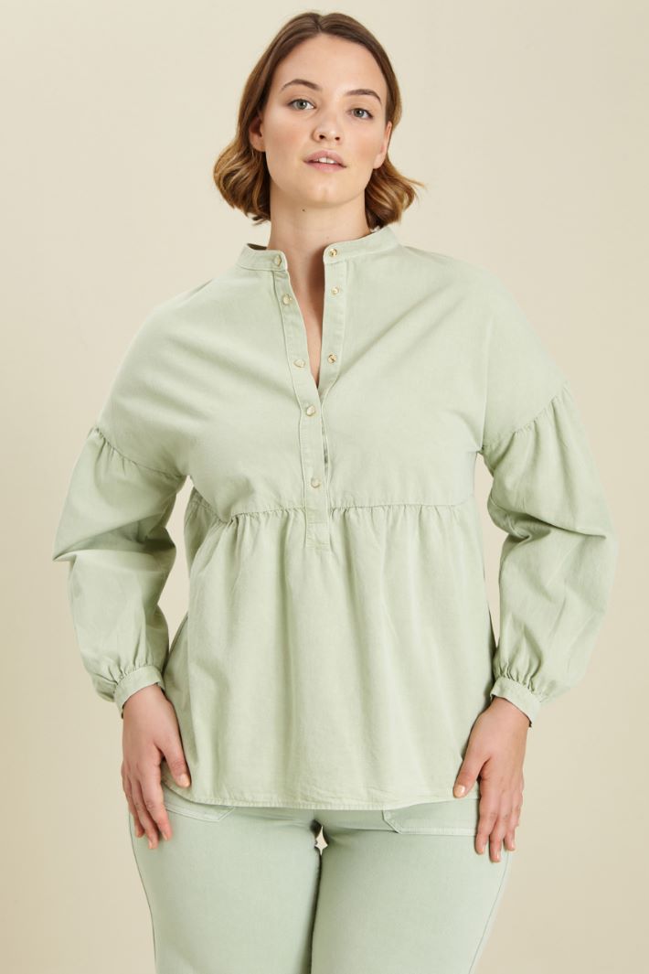 Casacca in gabardina di cotone Fashion Market - 2
