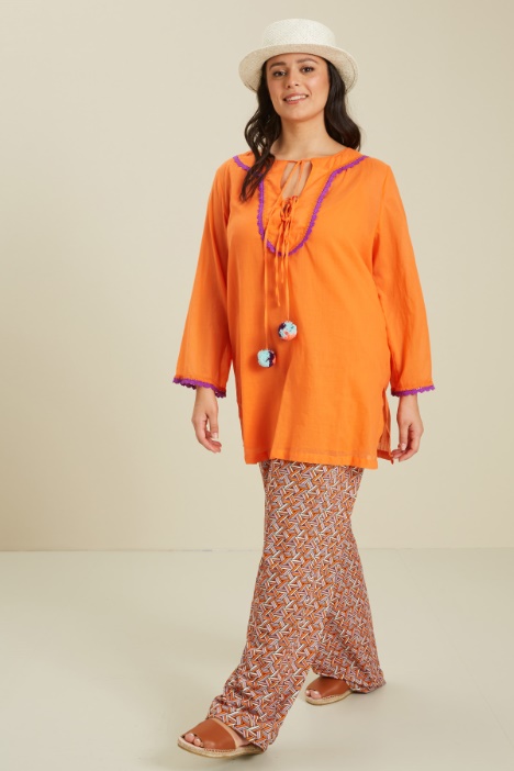 Casacca in mussola di cotone Fashion Market