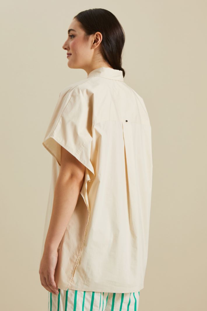 Camicia in popeline di cotone Fashion Market - 4