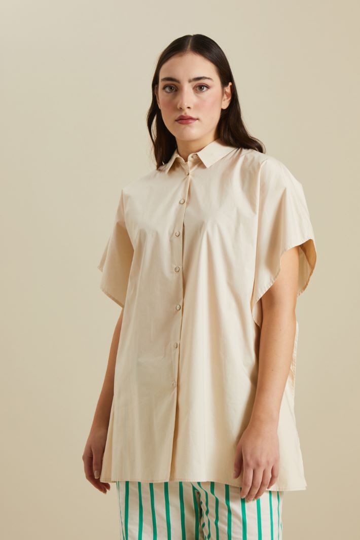 Camicia in popeline di cotone Fashion Market - 2