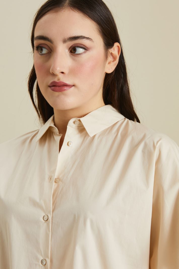 Camicia in popeline di cotone Fashion Market - 3
