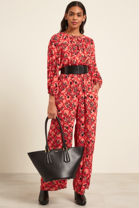 Tuta fluida in sablè Fashion Market