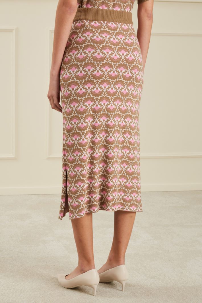 Gonna in viscosa jacquard Fashion Market - 4