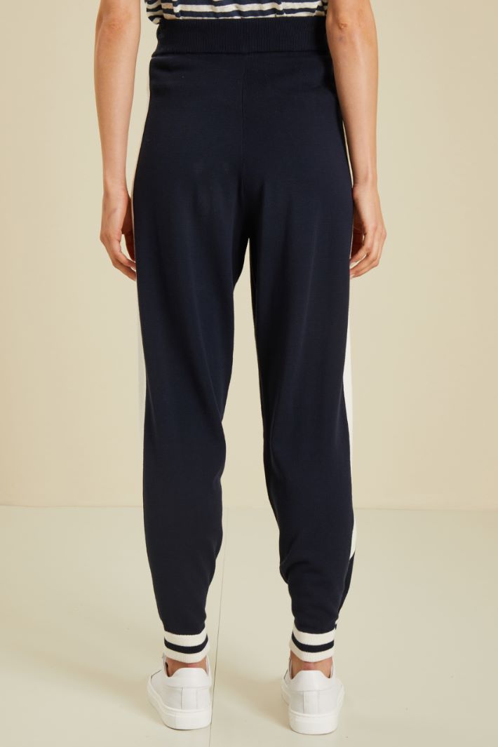 Pantaloni jogging in maglia Fashion Market - 4