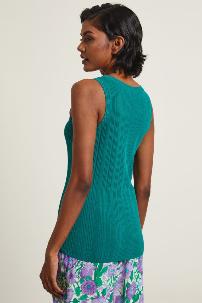 Canotta a coste Fashion Market - 4