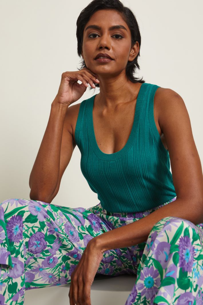 Canotta a coste Fashion Market - 3