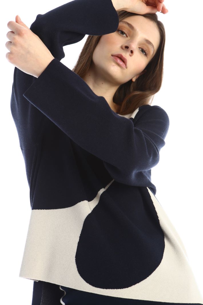 Maglia in viscosa jacquard Fashion Market - 3