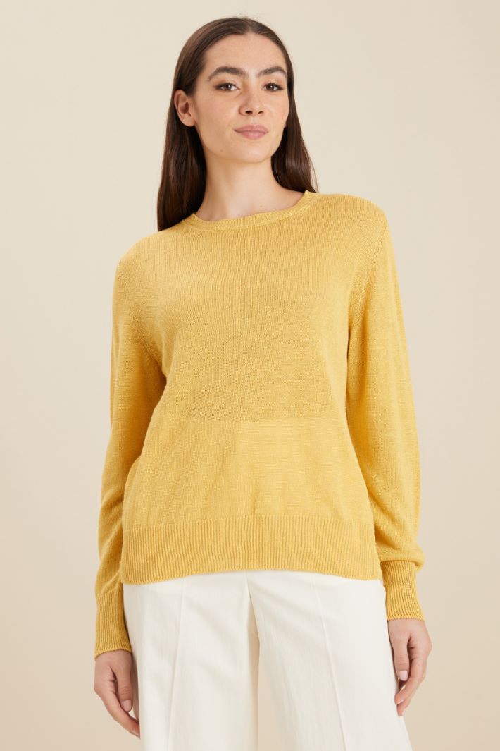 Maglia in filato di lino Fashion Market - 2