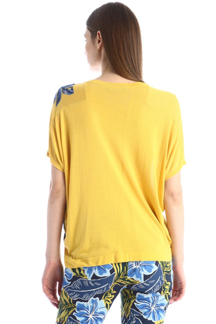 Maglia con intarsio Fashion Market - 4
