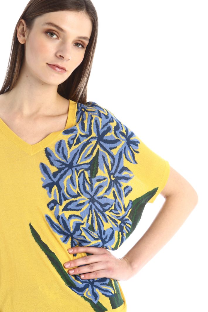 Maglia con intarsio Fashion Market - 3