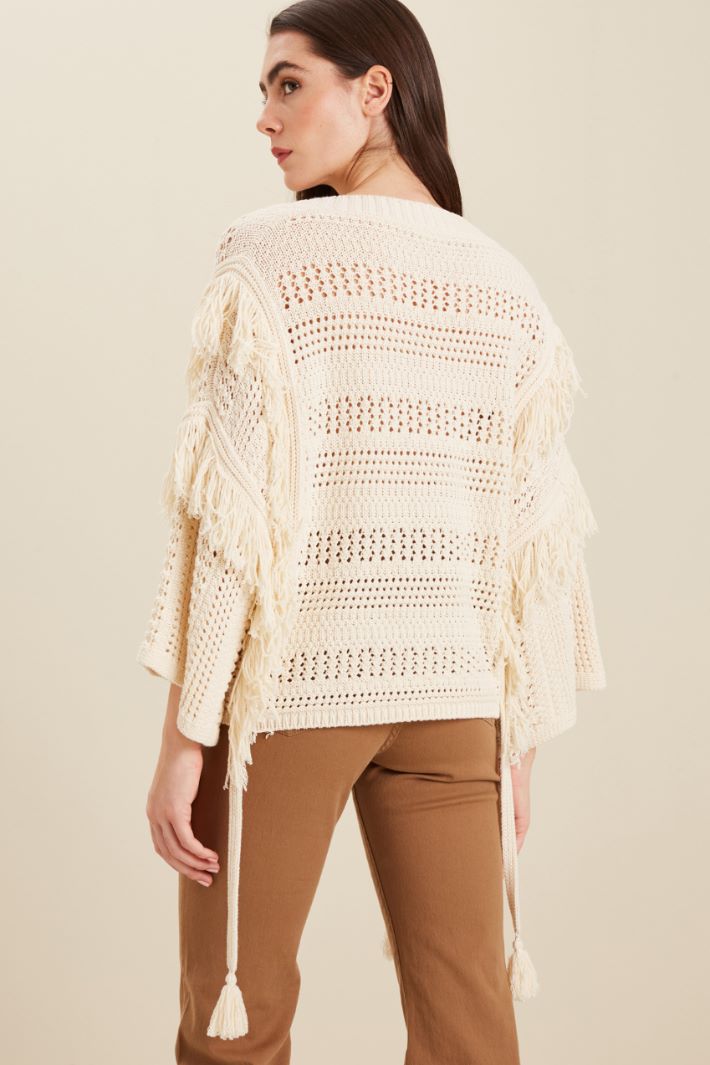 Maglia ampia in cotone Fashion Market - 4