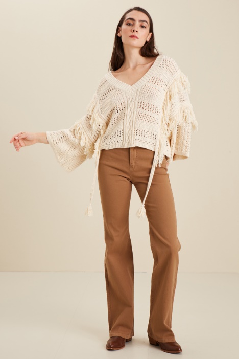 Maglia ampia in cotone Fashion Market