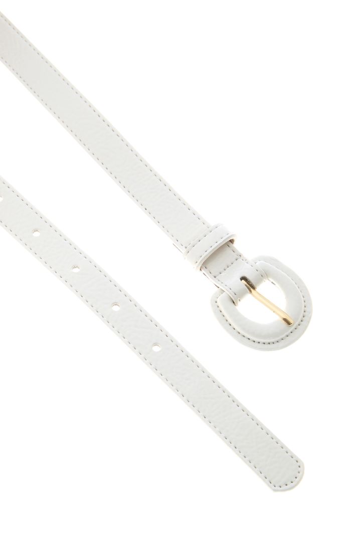 Cintura in similpelle - BIANCO - Fashion Market - 2