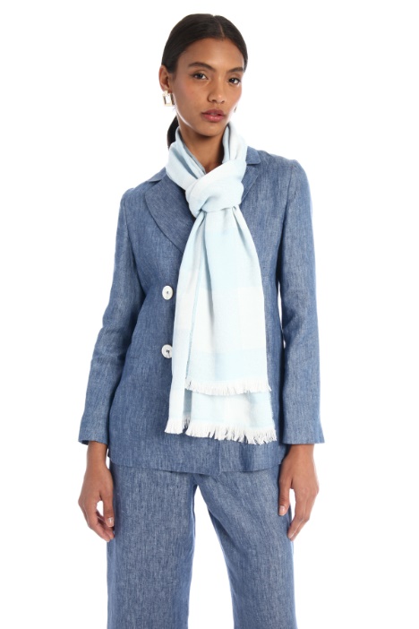 Sciarpa in viscosa tinto filo Fashion Market