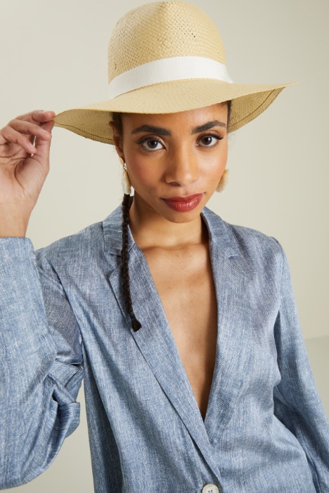 Cappello con nastro Fashion Market