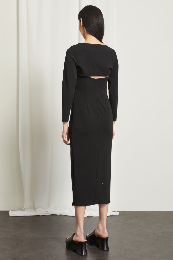 Abito con coprispalle Fashion Market - 5