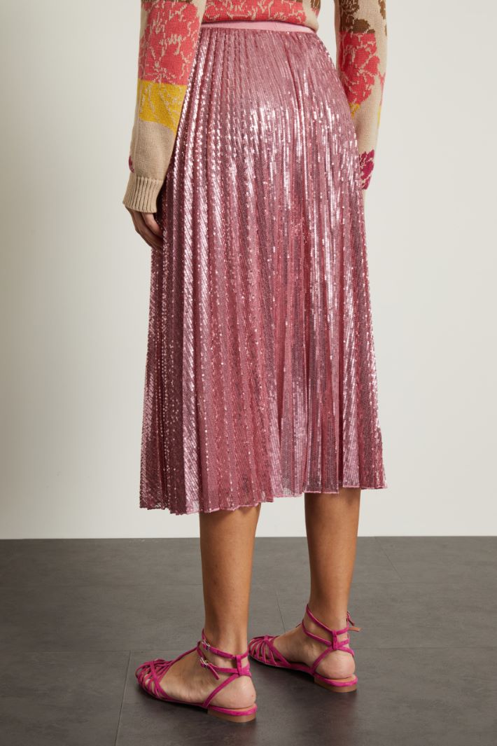 Gonna con paillettes all over Fashion Market - 2