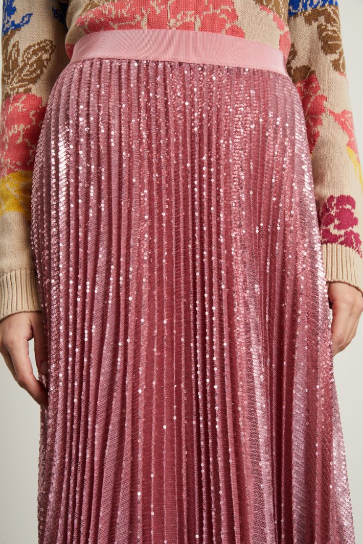 Gonna con paillettes all over Fashion Market - 3