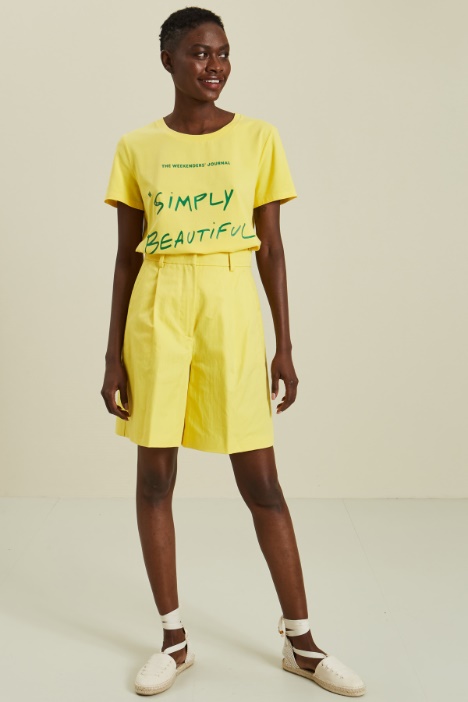 T-shirt in jersey di cotone Fashion Market