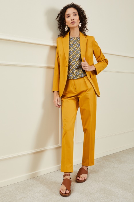 Blazer in gabardina  Fashion Market