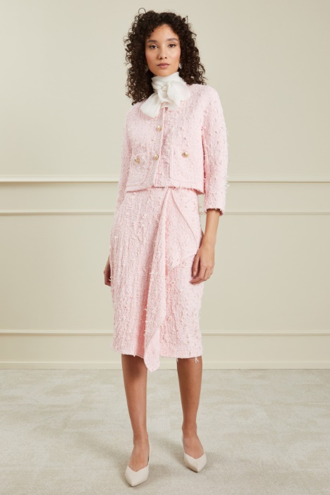 Gonna in stuoia bouclè Fashion Market