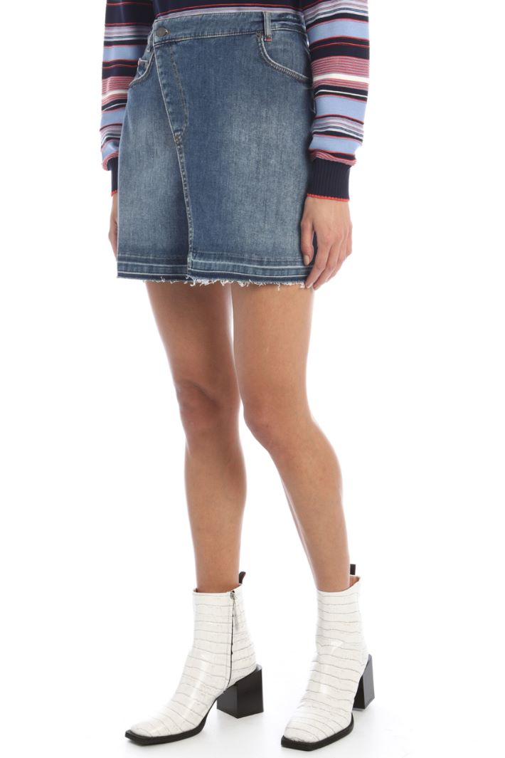 Minigonna in denim Fashion Market - 5