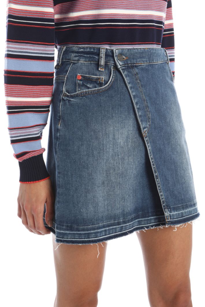 Minigonna in denim Fashion Market - 3