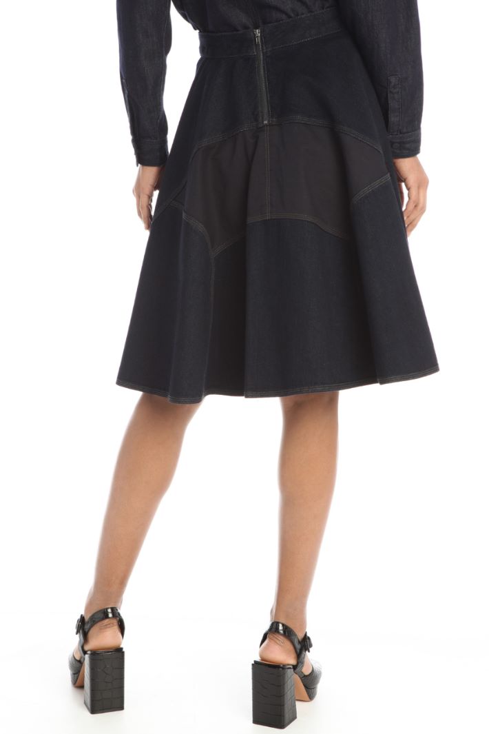 Gonna in denim e gabardine Fashion Market - 4