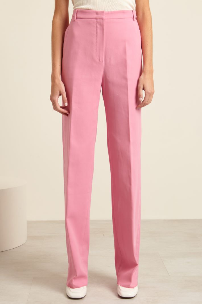 Pantaloni a vita alta Fashion Market - 2