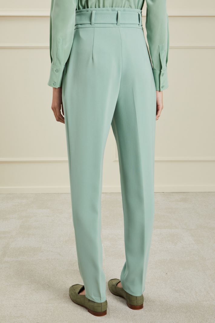 Pantaloni in cady  - MENTA - Fashion Market - 4