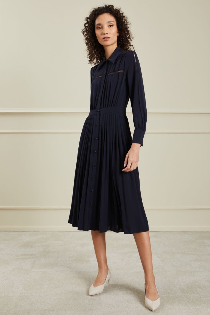 Chemisier in cady - BLU NOTTE - Fashion Market - 2