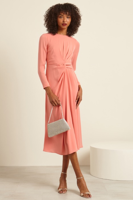 Abito lungo con incrocio Fashion Market